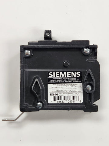 B115 siemens breaker used
