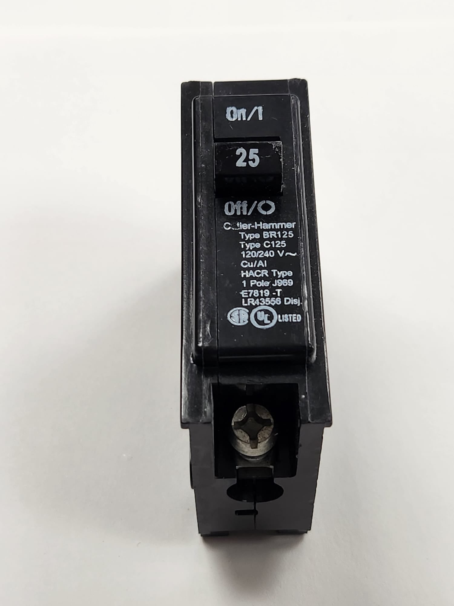 BR125 eaton breaker used