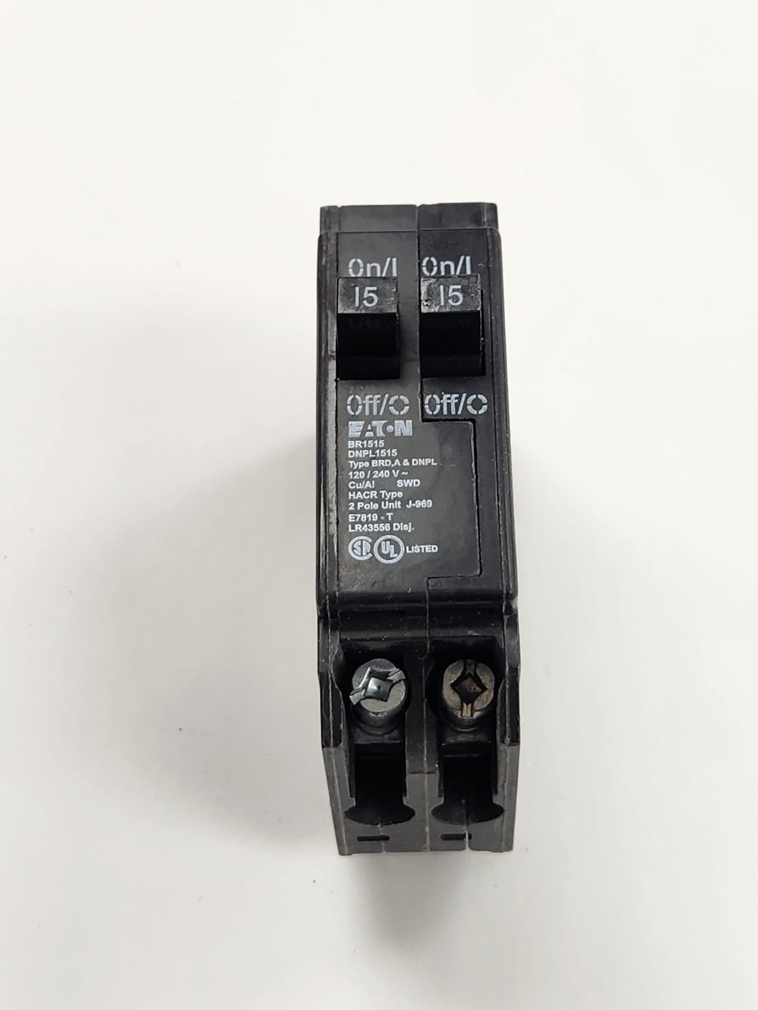 BR1515 eaton breaker used