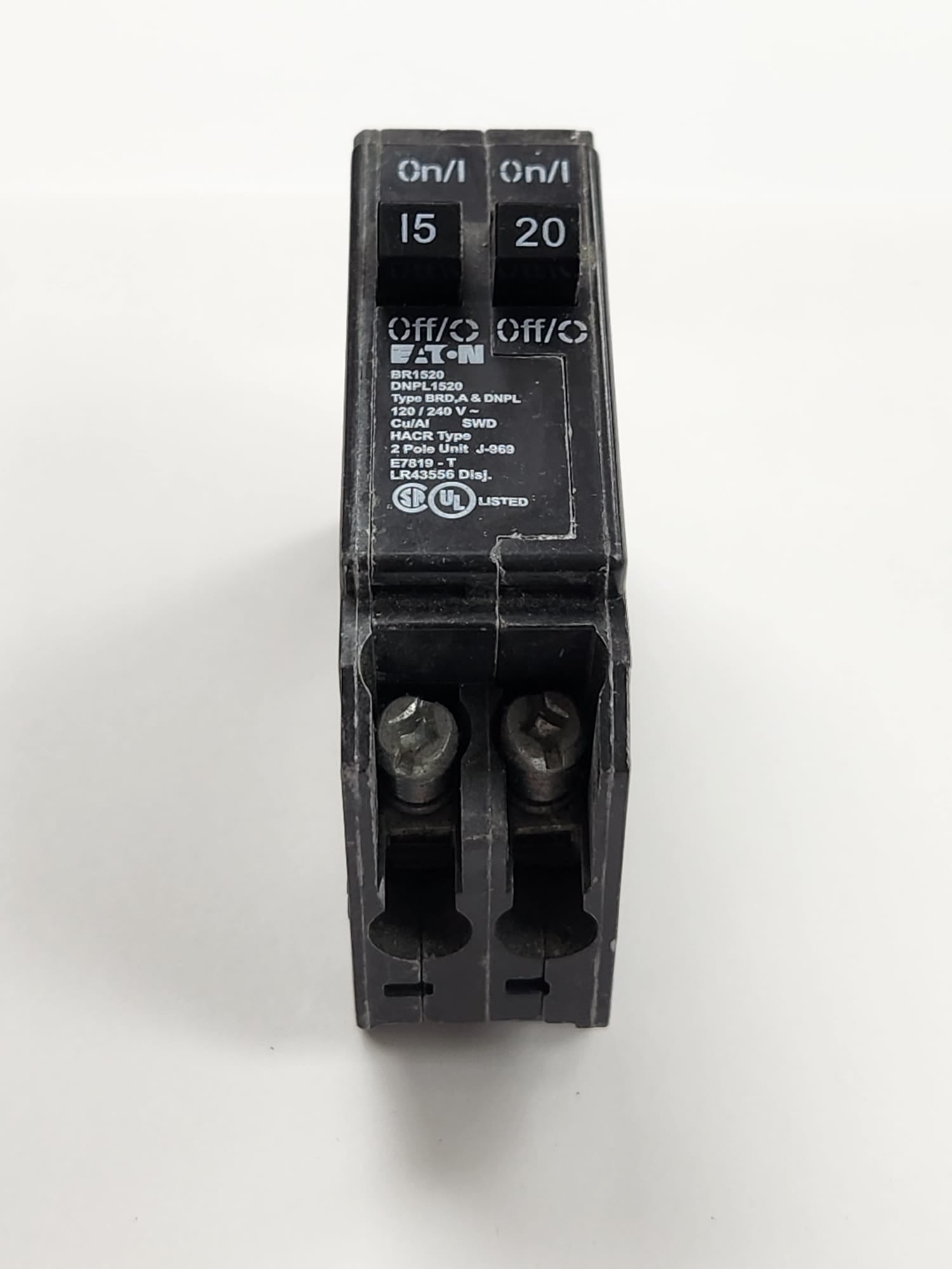 BR1520 eaton breaker used