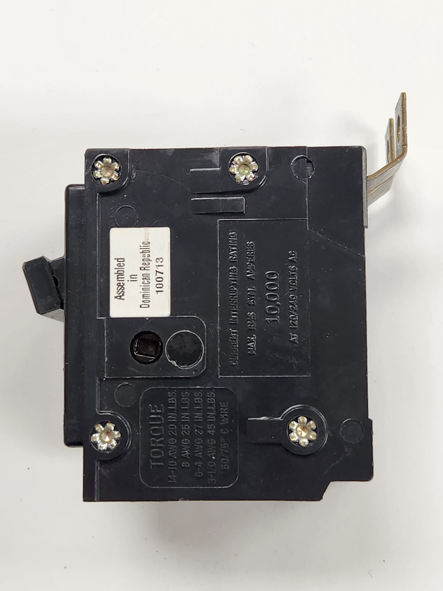 BR2100 eaton breaker used