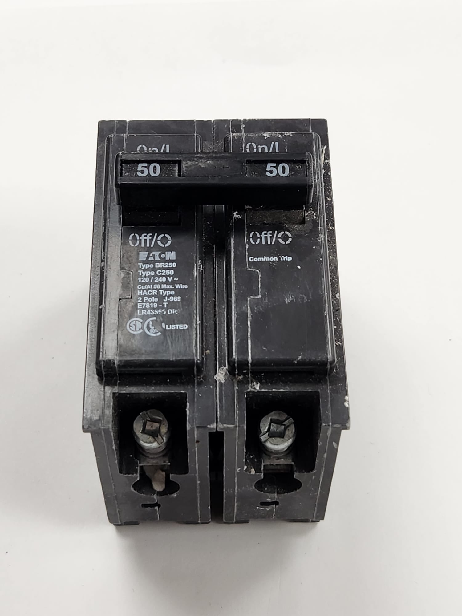 BR250 eaton breaker used