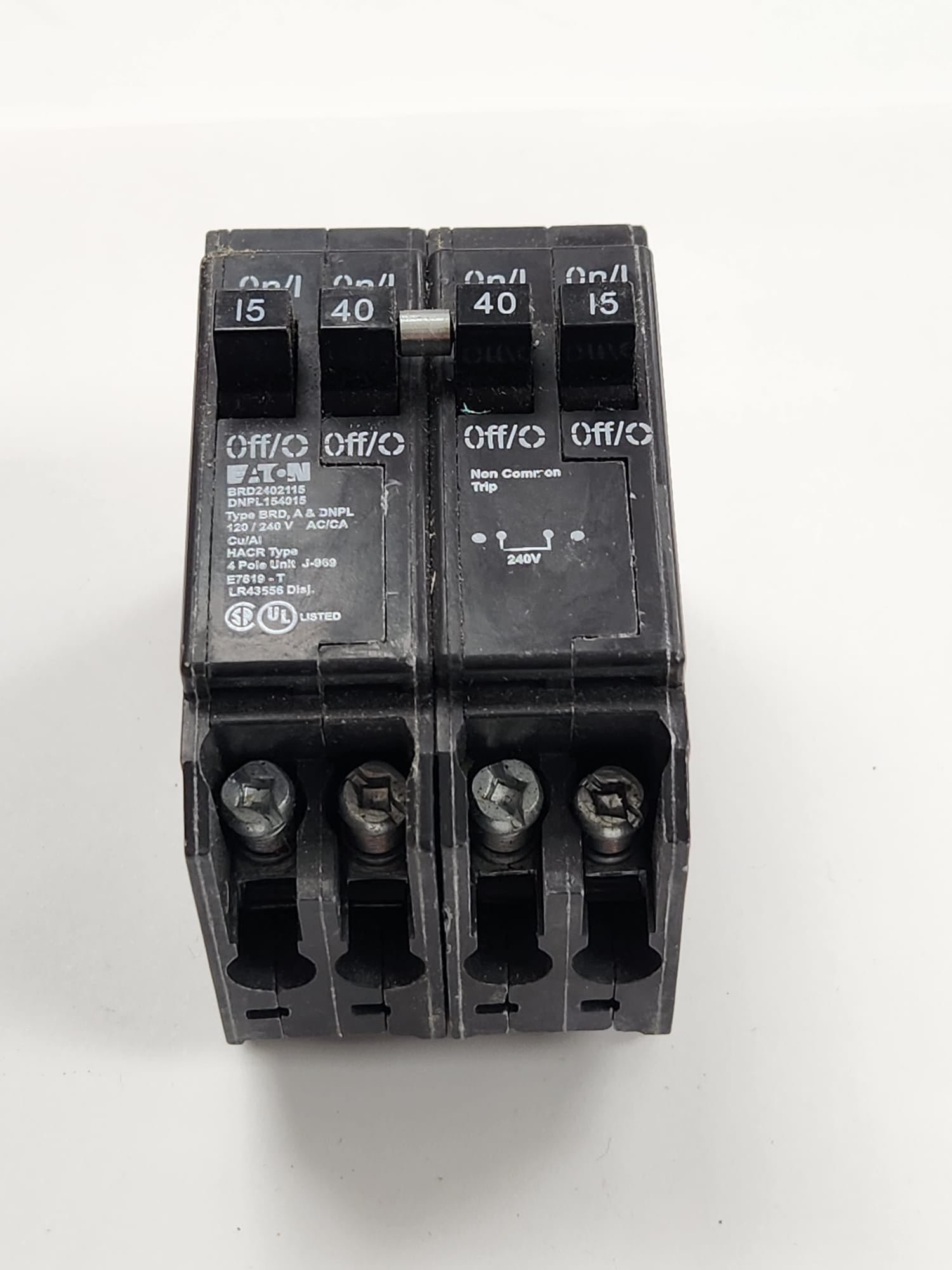 BRD2402115 eaton breaker used