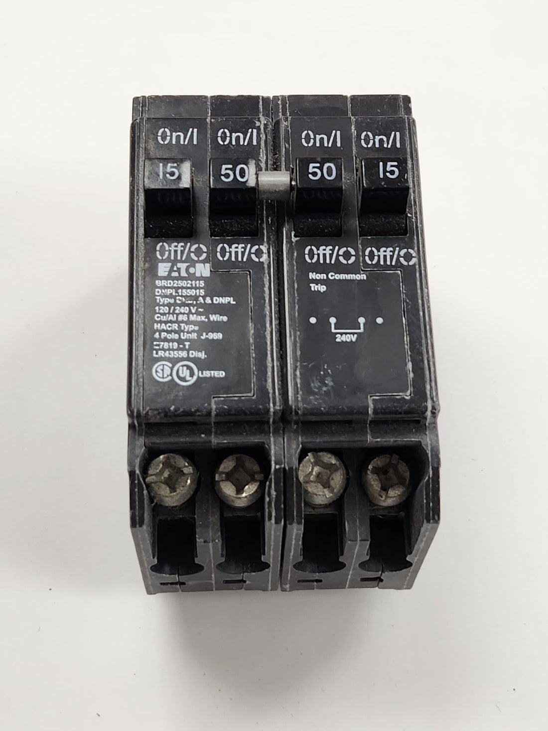 BRD2502115 eaton breaker used