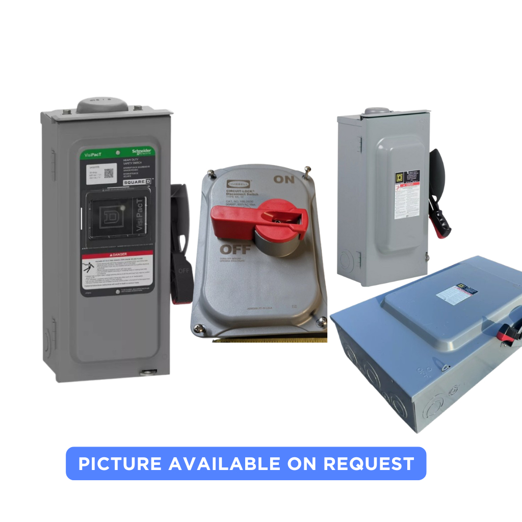D224N Safety Switch 200A 480V 2-Pole Non-Fusible Switch – Reliable Performance