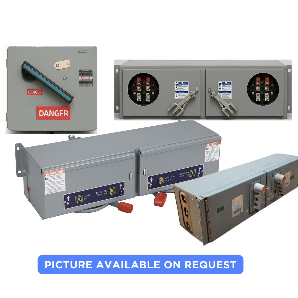 Square D QMJ363T 100A 600V 3-Pole Fusible Panelboard Switch