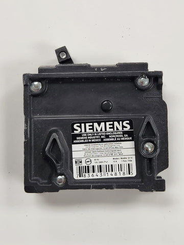 Q115 siemens breaker used