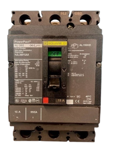 HJL36015 Schneider Electric Circuit Breaker 15 Amp 600 Volt