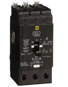 EJB34035 Schneider Electric 35 Amp 3 Pole Circuit Breaker